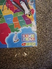 Game Zone Great States Geography Board Game, New And Sealed