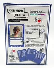 WhatDoYouMeme Comment Below Game Sealed 3-20+ Players Age 17+ 90 Minutes
