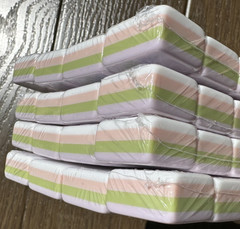 PASTEL PURPLE 4 Layer Acrylic Mahjong Tiles American Set 160 Tiles US SELLER!