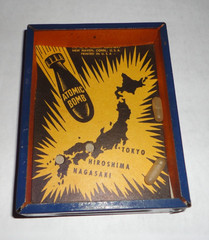 Vintage AC GILBERT Atomic Bomb Hiroshima Nagasaki Japan DEXTERITY GAME Excellent