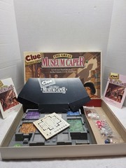CLUE The Great Museum Caper Board Game 100% COMPLETE! 1991 GOOD Condition