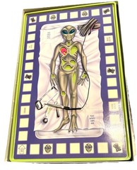 Vintage 1997 – UFO Alien Autopsy Operation Game Missing 2 Organs – Tested Works!