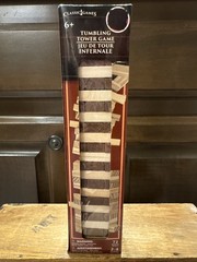 NEW Mini Wooden Blocks Tumbling Tower Game-72 Pieces 2-4 Players.