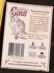 Card Games Schrodinger’s Cats Cantankerous Cats Strategy Ages 14+ 2-6
