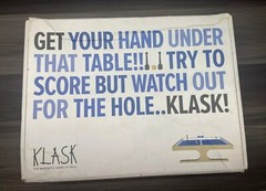 Klask The Magnetic Award-Winning Party Game of Skill – for Kids and Adults.