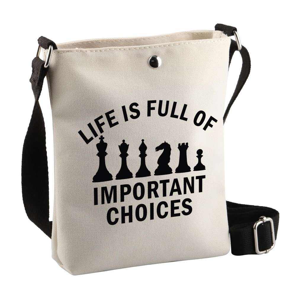 Chess Tote Bag – Choice Chess Cbag – Unisex – 8 x 7.5 x 1.8 inches – Adult – …
