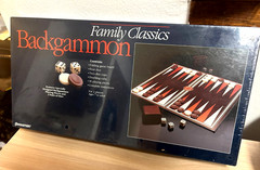 Pressman Family Classics Backgammon Game 1991 Edition – New Sealed