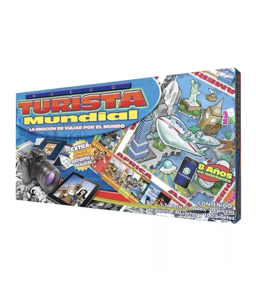 TURISTA MUNDIAL – JUEGO DE MESA MEXICANO