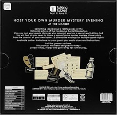 Talking Tables Reusable Murder Mystery at The Manor After Dinner Party Game Kit