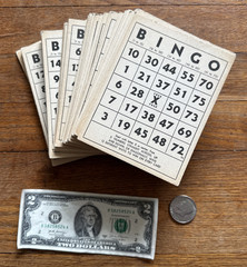 80+ Vintage Black Bingo Cards 4.25″ x 5.5″ – Crafts Scrapbooking