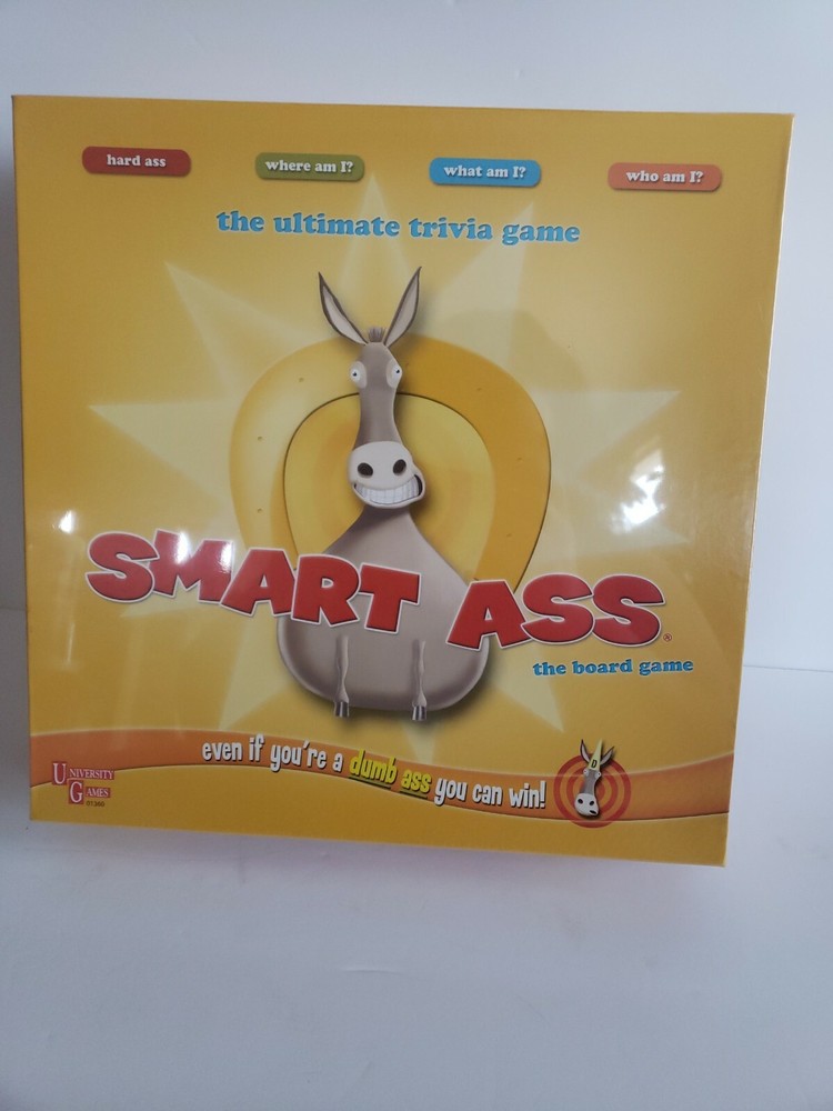 University Games Smart Ass – The Ultimate Trivia Board Game