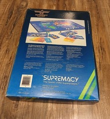 Supremacy Game Of The Superpowers Board Game Vintage 1989 Nuclear War Military