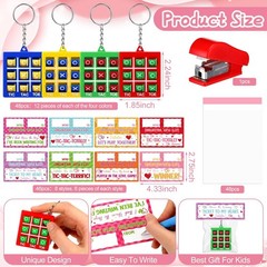 Huquary 48 Pcs Tic Tac Toe Game Birthday Party Favors Easter Basket Goodie Ba…