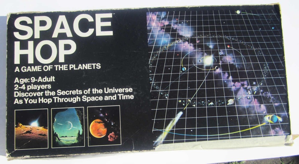 Space Hop Game of the Planets Board Game Vintage 1973 Teaching Concepts Complete