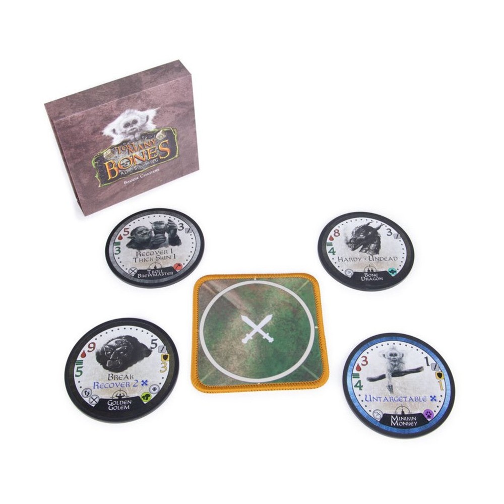 Chip Theory Too Many Bones Chip Theory Games Chip Coasters – Baddies SW (New)