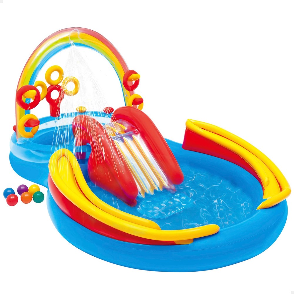 Intex 57453EP 9.75×6.3 Inflatable Pool Slide