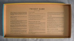 COMPLETE Vintage Twiggy Board Game 1960s 1967 MB Milton Bradley Queen of Mod