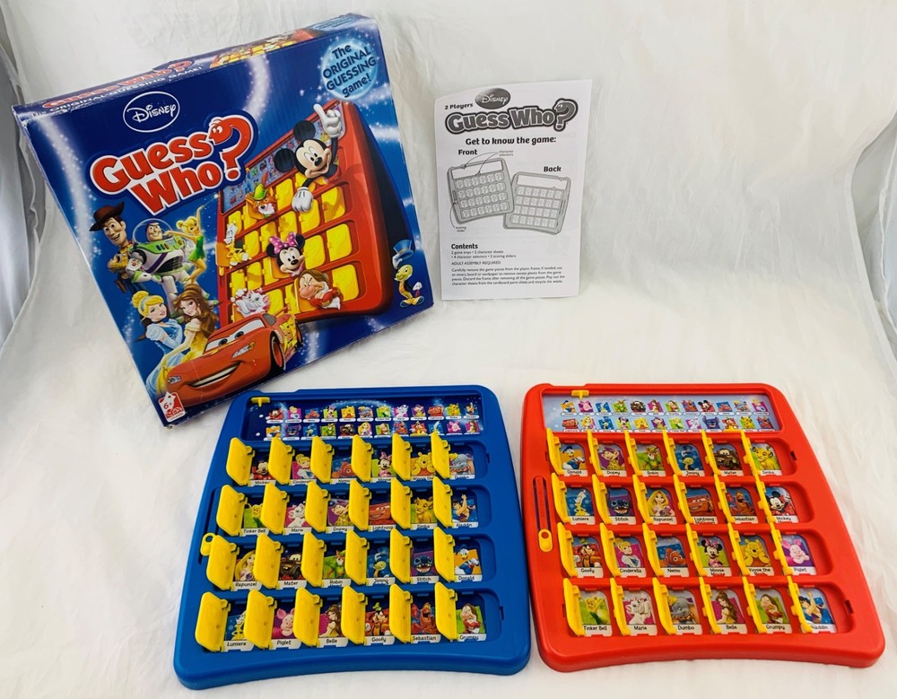 2012 Disney Guess Who Game by Hasbro Complete in Great Condition FREE SHIP