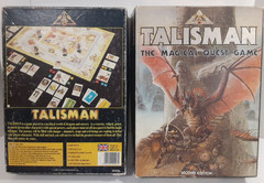 1985 TALISMAN Board Game 2nd edition Games Workshop magical quest w/copy rules