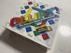 NWT Blurt! Word Racing Game with Junior Version 3 to 12 Players ages 10 to adult