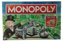 Hasbro Monopoly You Voted The Thimble Is Back Edition Board Game SEALED
