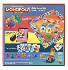 Hasbro Games Monopoly App Banking Edition Ages 8+ 2-6 Players – New & Sealed