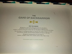Ridley’s Games Room Backgammon Board Game Strategy Turquoise + Cream UNUSED