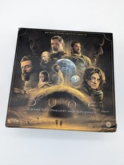 DUNE 2021 BOARD GAME Legendary Movie Film -Slight Box Damage, missing dice
