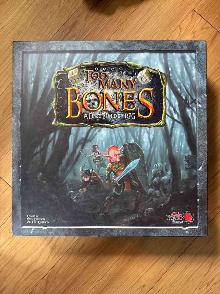 Too Many Bones – Excellent Condition – Board Game – Used/Complete.