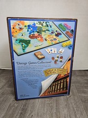 RISK ☆ Vintage Collection Wooden Box Bookshelf 2009 Edition Hasbro- For Parts