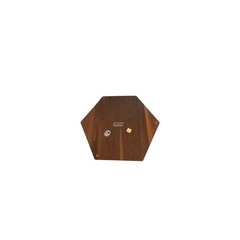 Black Walnut Wahoo Aggravation Game Board 6 Player Handmade Michigan 19″