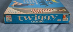 COMPLETE Vintage Twiggy Board Game 1960s 1967 MB Milton Bradley Queen of Mod