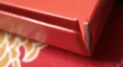 Vintage Domino By Cardinal 55 Pieces 3/8″ Thick DOUBLE NINE Red Vinyl Case AS SH