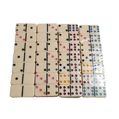Dominoes Set with Case | 55 Sealed Dominoes | Pre-Owned Case
