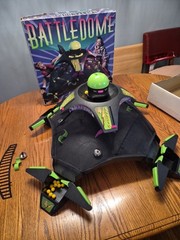 Vintage Battledome Game Parker Brothers 1995 Complete Tested Working with Box!