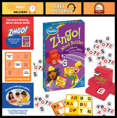 Zingo Word Builder Early Reading Game – Award-Winning Fun for Pre-Readers & Kids