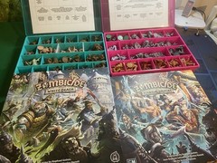 Zombicide White death W/Frozen Fortress, Timecrash, Eternal Empire, Plus More!