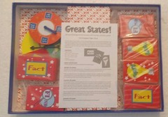 Great States Board Game International Playthings 1999 Geography Complete
