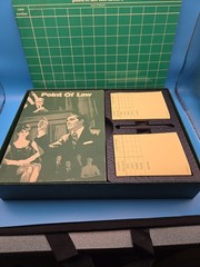 Vintage 1972 Strategic Game 3M Bookshelf Game Point of Law