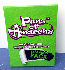 Puns of Anarchy Party Card Game Expansion Pack – 180 Cards – NEW SEALED