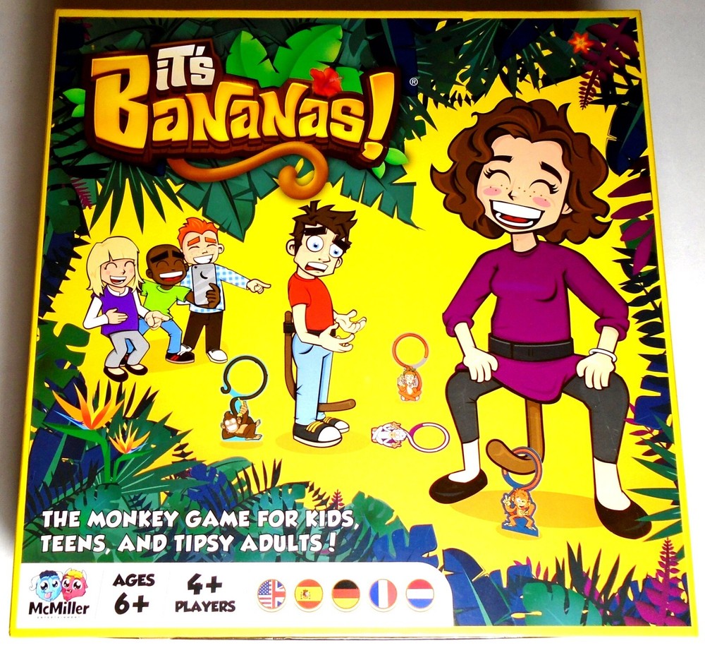 IT’S BANANAS The Monkey Tail Game for Kids, Teens & Tipsy Adults – Never Played
