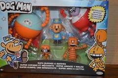 Dog Man 2.5 Scale Action Figures Multipack Wave 4 Jakks Inch Supa Buddies Part