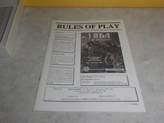 OMEGA GAMES 1864 YEAR OF DECISION MOSTLY UNPUNCHED COMPLETE WAR GAME