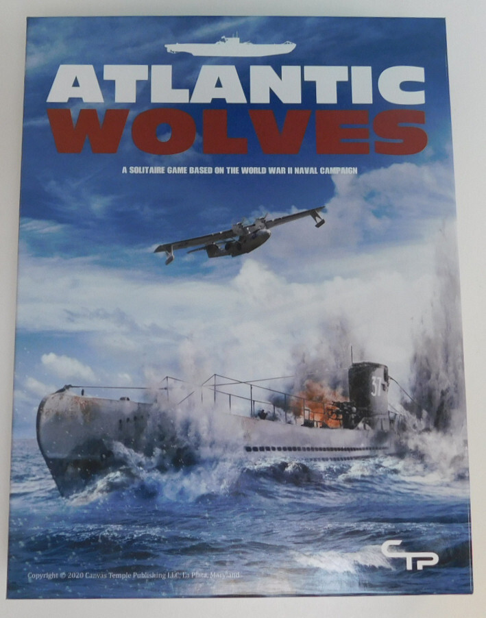 Atlantic Wolves Solitaire Canvas Temple Publishing 2020 Punched