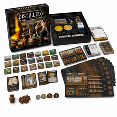 Distilled: A Spirited Strategy Game, Strive for The Title of Master Distiller