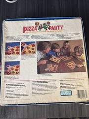 VTG 1987 PIZZA PARTY Board Game by Parker Brothers COMPLETE With Instructions!