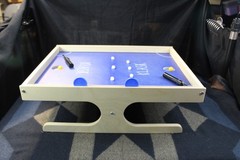 KLASK Magnetic Tabletop Board Game Wood Party Skill Game Extra Magnets Case Box