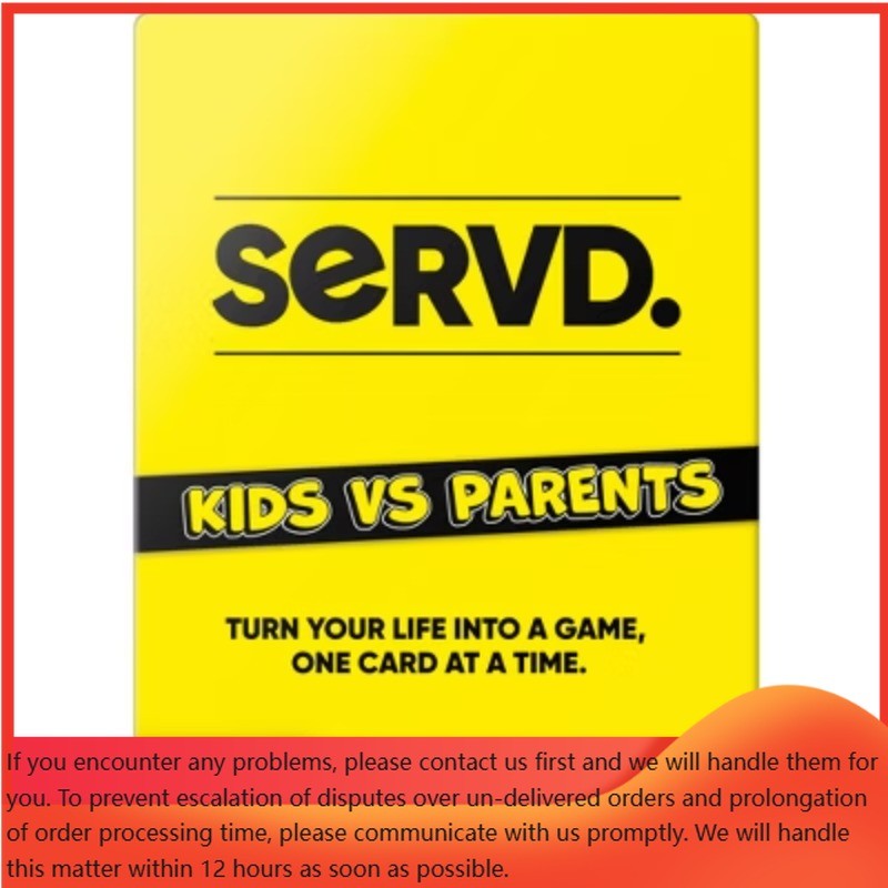 SERVD Kids vs Parents