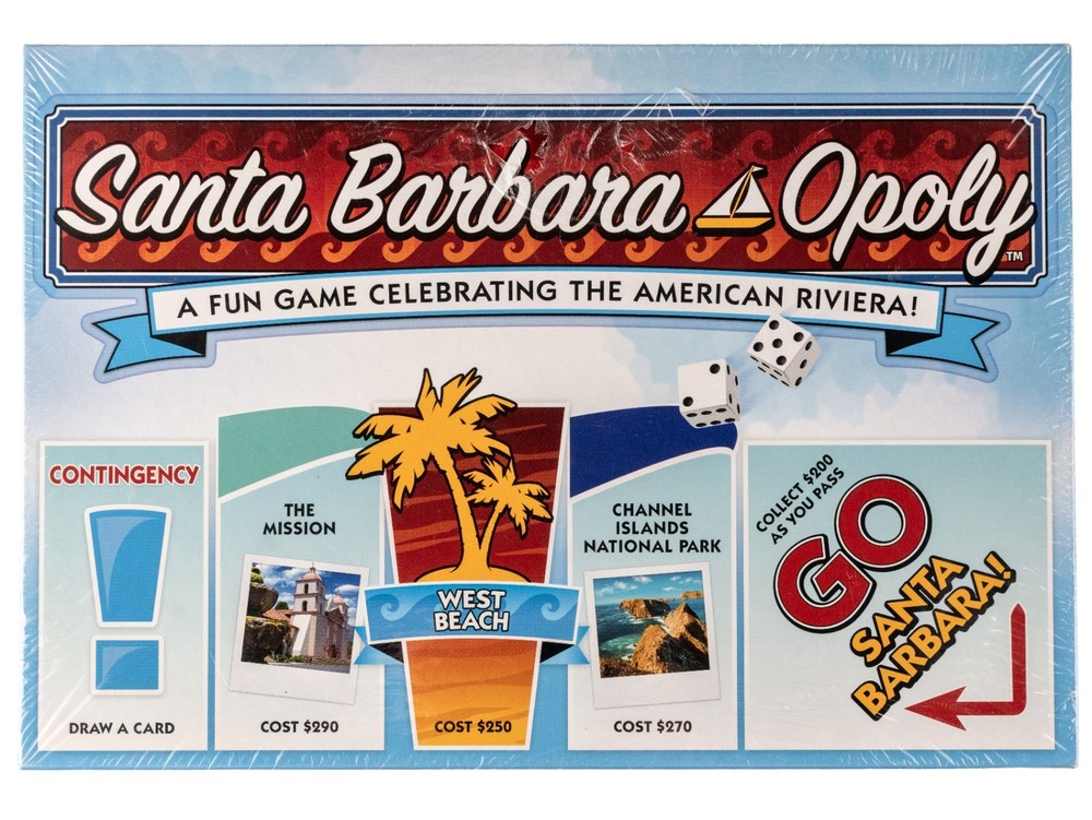 Santa Barbara-Opoly Late for the Sky 730799004162 New Sealed