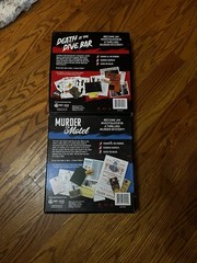 Hunt A Killer Death at The Dive Bar Murder Motel Mystery Game Complete Lot Of 2